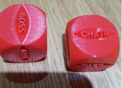 dice for a couple - 2 Free 3D print model
