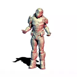 DOOM Marine Free 3D print model
