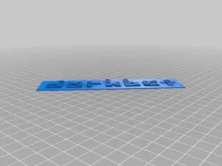 DorkBot Logo Free 3D print model