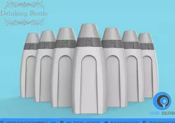 Drinking Bottle Free 3D print model