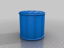 Drumstick storage drum Free 3D print model