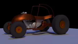 Dune Buggy car 3D model
