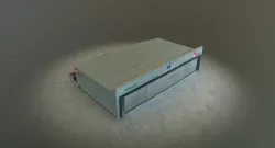 EDDB Airberlin Hangar Low-poly  3D model