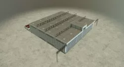 EDDB Hangar 1 Low-poly  3D model