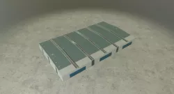 EDDB Hangar 5 Low-poly  3D model