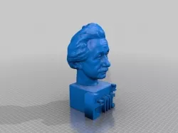 Einstein Bust  Free 3D print model