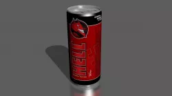 Energy drink Low-poly  3D model