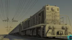 engine 3D model