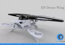ES Drone Wing Free 3D print model
