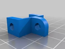 Fan mount for 40mm Supportless Directed Cooling Fan Duct for ... Free 3D print model