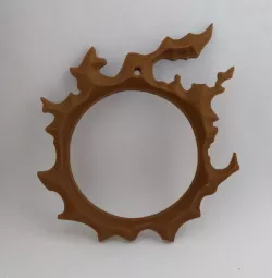 FFXIV logo Free 3D print model