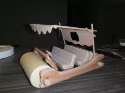 Flintstone Car Free 3D print model