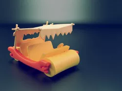 Flintstones Car Free 3D print model