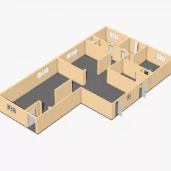 Floorplan 3D model
