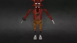Foxy The Pirate Fox Free 3D print model