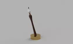 Free Brush Trophy Free 3D print model