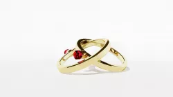 Free Gold Ring Low-poly  3D model