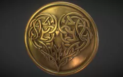 Free Heart Coin 3D Printable Model Free 3D print model