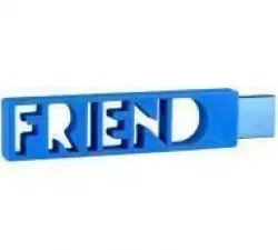 FRIEND - Personalised USB case Free 3D print model
