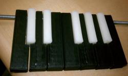 piano keys 3d model free | Page 1 | STLFinder