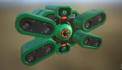 Futuristic Device Low-poly  3D model
