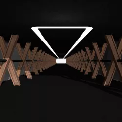 Game Corridor 3D model