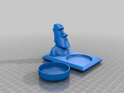 Gecko Feeding Altar Free 3D print model