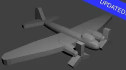 German Junkers Ju-88 Medium Bomber Aircraft  Free 3D print model