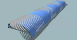 Glass canopy  3D model
