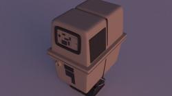 Gonk Droid 3D model