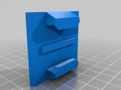GoPro Flat Clip Mount Free 3D print model