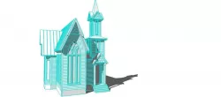 Gothic Church Free 3D print model