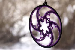 Gothic Window Decoration Free 3D print model