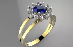 Graduation - Egagemant Ring Free 3D print model