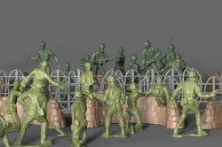 Green Army Miniatures 3D model