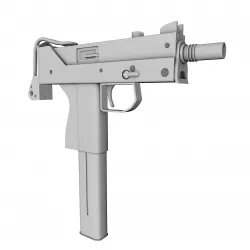 Gun 3D Model 3D model