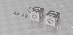 Han Solo Lucky Dice Free 3D print model