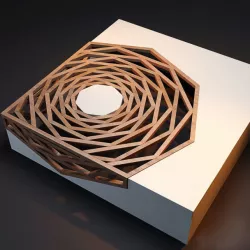 Hanako coffee table 3D model
