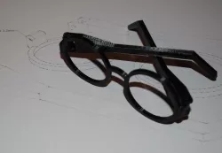 Harry Potter Glasses - with hinges Free 3D print model