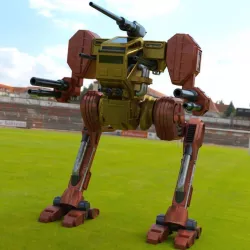 Hawksclaw Robot Mech fbx format 3D model