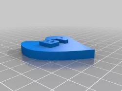 Heart BT Free 3D print model