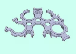 Hex Board Tile Free 3D print model