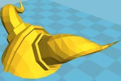 Horns Free 3D print model