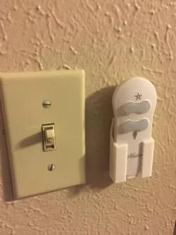 Hunter Fan Remote Control Holder Free 3D print model