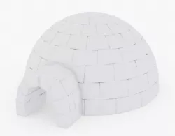 Igloo 3D model