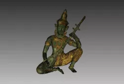 Indian God Sculpture 3D Scan Free 3D print model