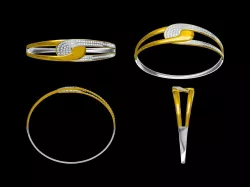 Indian Jewellery Design Free 3D print model