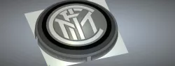inter milan logo 3D model