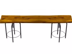 Interior Bench Free 3D print model