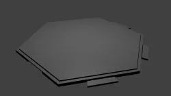 Interlocking Hexagonal Tiles for Wargaming Free 3D print model